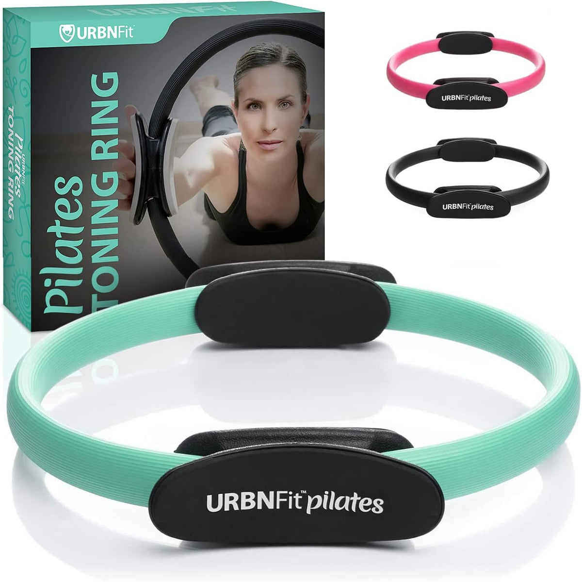 URBNFit Pilates Circle - 12 Inch Magic Circle Pilates Ring