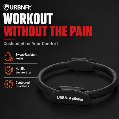 URBNFit Pilates Circle - 12 Inch Magic Circle Pilates Ring